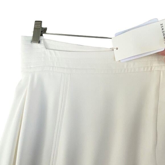 Commense Wrap Skirt Womens Size XS Cream Side Slit REVOLVE Brand NEW Flawed - Picture 3 of 16